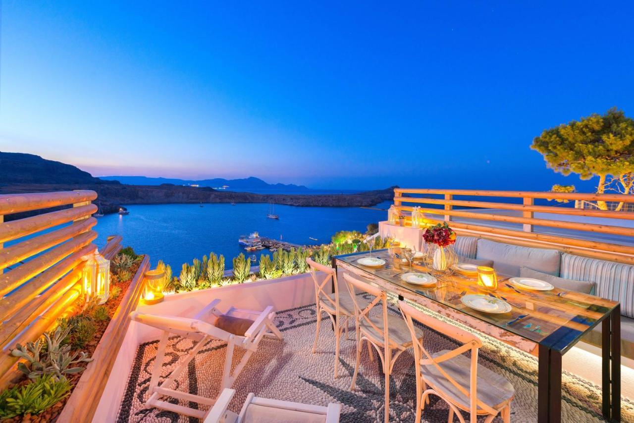 Shore Summer House With Jacuzzi And Sea View !!! * Líndos