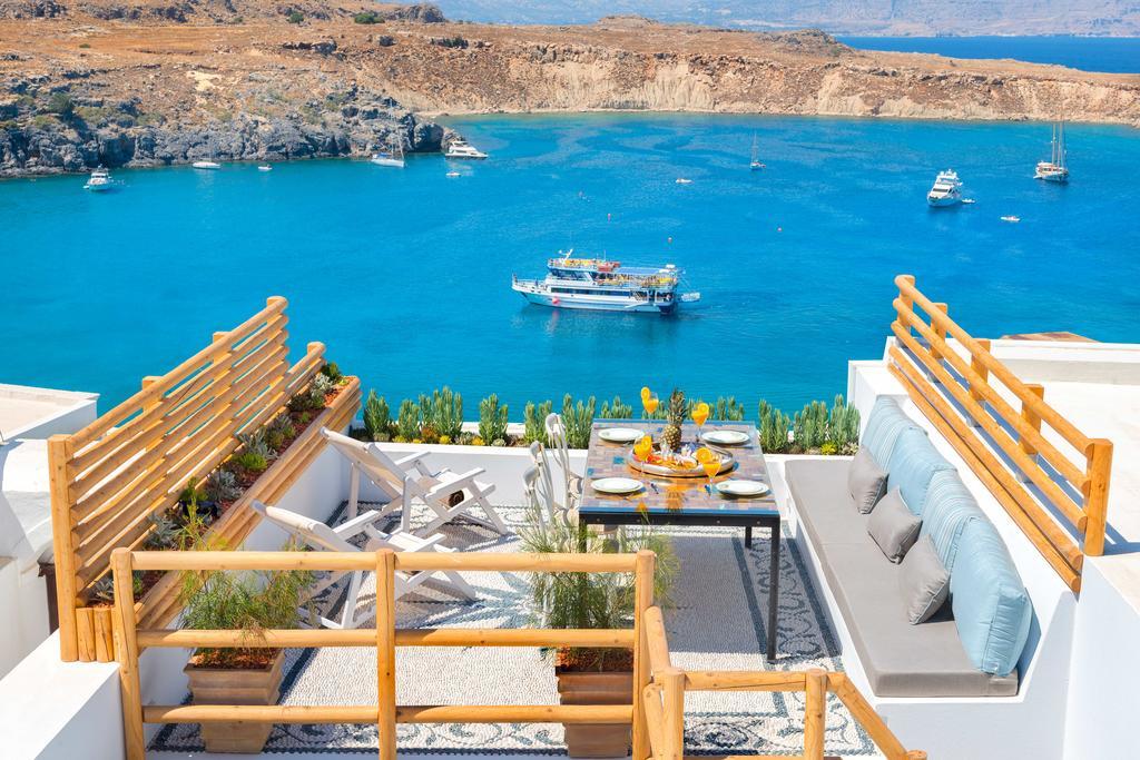 Вилла Shore Summer House With Jacuzzi And Sea View !!! Линдос