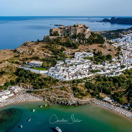 Lindos Shore Summer House With Jacuzzi And Sea View !!! Exterior photo